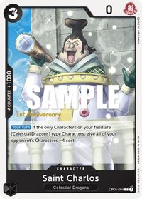 Saint Charlos — Awakening of the New Era: 1st Anniversary Tournament Cards