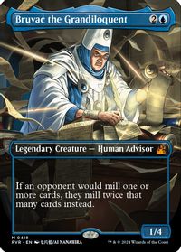 Bruvac the Grandiloquent (Anime Borderless) — Ravnica Remastered