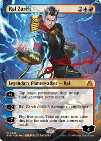 Ral Zarek (Anime Borderless) — Ravnica Remastered