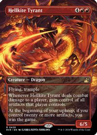 Hellkite Tyrant (Anime Borderless) — Ravnica Remastered