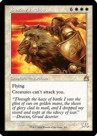 Blazing Archon (Retro Frame) — Ravnica Remastered