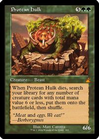 Protean Hulk (Retro Frame) — Ravnica Remastered