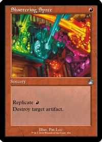 Shattering Spree (Retro Frame) — Ravnica Remastered
