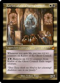 Karlov of the Ghost Council (Retro Frame) — Ravnica Remastered