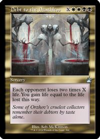 Debt to the Deathless (Retro Frame) — Ravnica Remastered