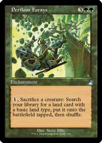 Perilous Forays (Retro Frame) — Ravnica Remastered