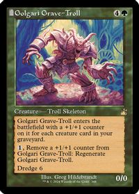 Golgari Grave-Troll (Retro Frame) — Ravnica Remastered