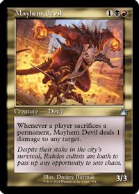 Mayhem Devil (Retro Frame) — Ravnica Remastered