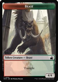 Beast Token — Ravnica Remastered