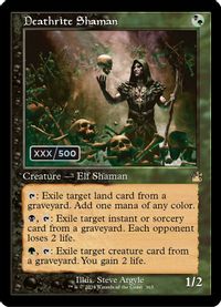 Deathrite Shaman (Retro Frame) (Serial Numbered) — Ravnica Remastered