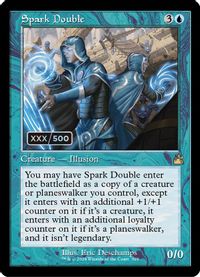 Spark Double (Retro Frame) (Serial Numbered) — Ravnica Remastered