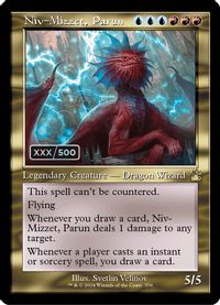 Niv-Mizzet, Parun (Retro Frame) (Serial Numbered) — Ravnica Remastered