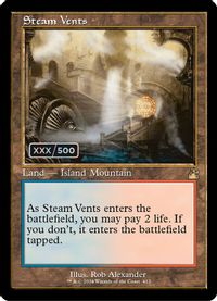 Steam Vents (Retro Frame) (Serial Numbered) — Ravnica Remastered