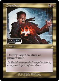 Dreadbore (Retro Frame) (Serial Numbered) — Ravnica Remastered
