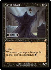 Crypt Ghast (Retro Frame) (Serial Numbered) — Ravnica Remastered