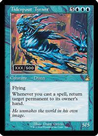 Tidespout Tyrant (Retro Frame) (Serial Numbered) — Ravnica Remastered