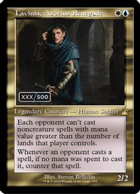 Lavinia, Azorius Renegade (Retro Frame) (Serial Numbered) — Ravnica Remastered