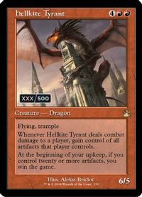 Hellkite Tyrant (Retro Frame) (Serial Numbered) — Ravnica Remastered