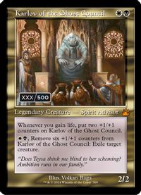 Karlov of the Ghost Council (Retro Frame) (Serial Numbered) — Ravnica Remastered