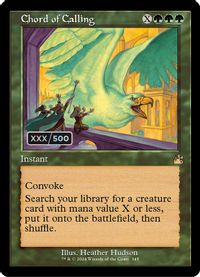 Chord of Calling (Retro Frame) (Serial Numbered) — Ravnica Remastered