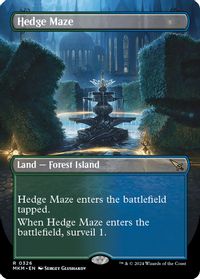 Hedge Maze (Borderless) — Murders at Karlov Manor
