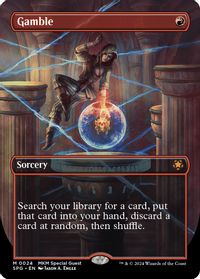 Gamble (Borderless) — Special Guests