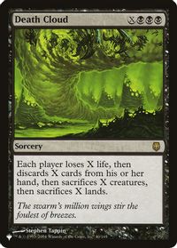 Death Cloud — The List Reprints