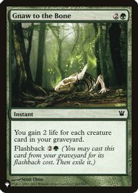 Gnaw to the Bone — The List Reprints