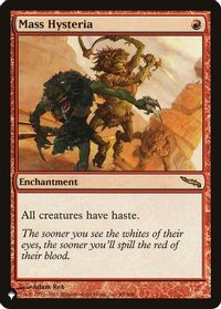 Mass Hysteria — The List Reprints