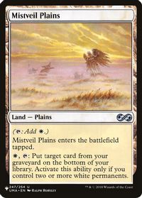 Mistveil Plains — The List Reprints