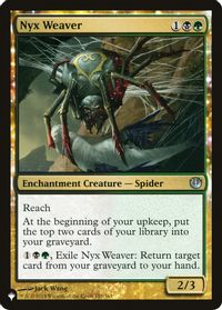 Nyx Weaver — The List Reprints