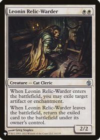 Leonin Relic-Warder (MBS) — The List Reprints