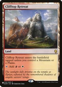 Clifftop Retreat — The List Reprints
