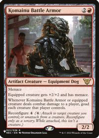 Komainu Battle Armor — The List Reprints