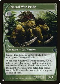 Nacatl War-Pride — The List Reprints