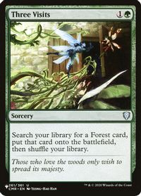 Three Visits — The List Reprints