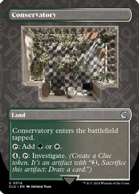Conservatory (Borderless) — Ravnica: Clue Edition