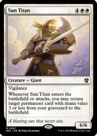 Sun Titan — Commander: Murders at Karlov Manor