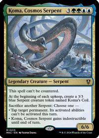 Koma, Cosmos Serpent — Commander: Murders at Karlov Manor