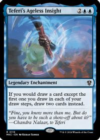 Teferi's Ageless Insight — Commander: Murders at Karlov Manor