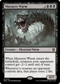 Massacre Wurm — Commander: Murders at Karlov Manor