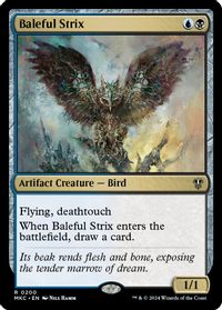 Baleful Strix — Commander: Murders at Karlov Manor