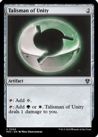 Talisman of Unity — Commander: Murders at Karlov Manor