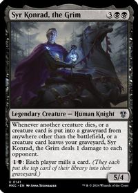 Syr Konrad, the Grim — Commander: Murders at Karlov Manor