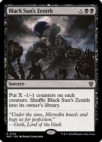 Black Sun's Zenith — Commander: Murders at Karlov Manor