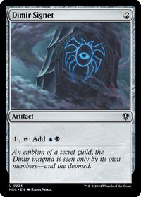 Dimir Signet — Commander: Murders at Karlov Manor