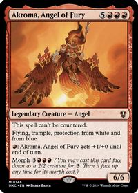Akroma, Angel of Fury — Commander: Murders at Karlov Manor