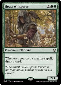 Beast Whisperer — Commander: Murders at Karlov Manor
