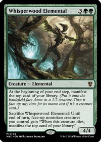 Whisperwood Elemental — Commander: Murders at Karlov Manor