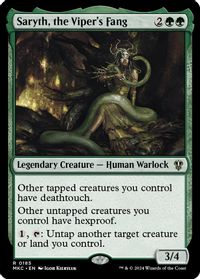 Saryth, the Viper's Fang — Commander: Murders at Karlov Manor